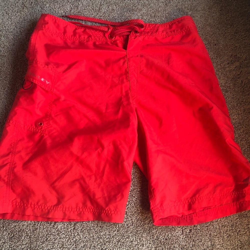 Oakley Red Swimsuit/Boarshort